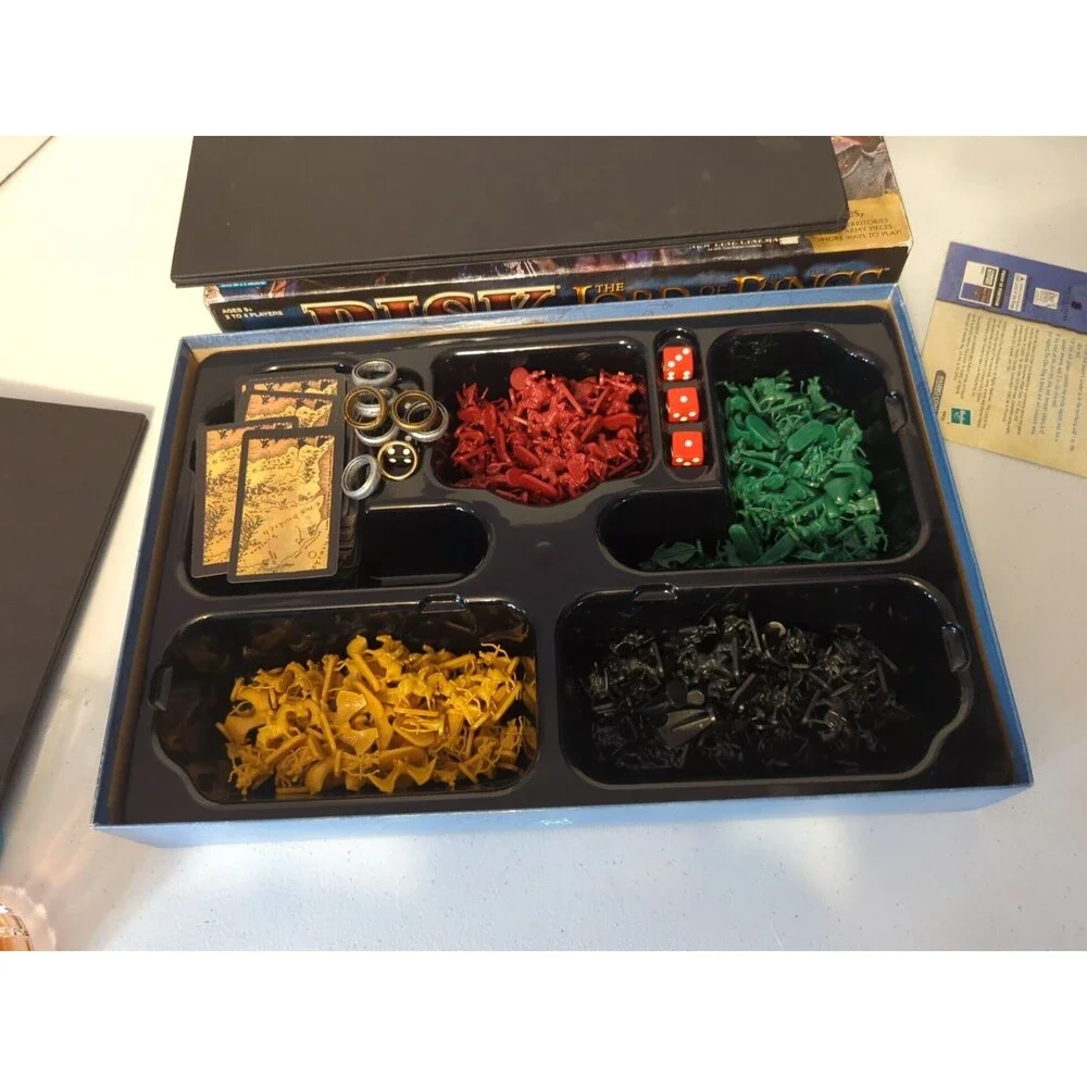 Risk: The Lord of The Rings, Strategy Family Board Games, Ages 10+, for 2-4 pl.